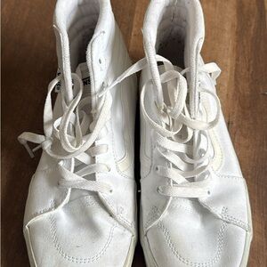 Vans White High-Top Sneakers